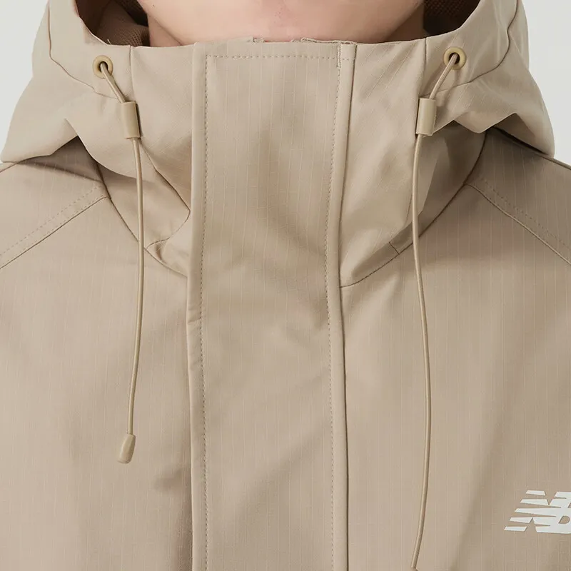 New Balance Jackets Men Brown-3