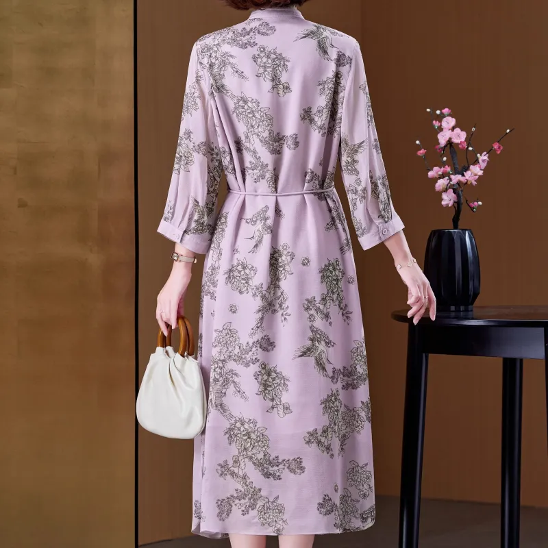 To The West Long Sleeved Dress Women's-4