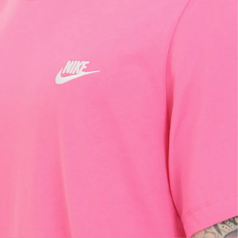 Nike T Shirts Men Pink-4
