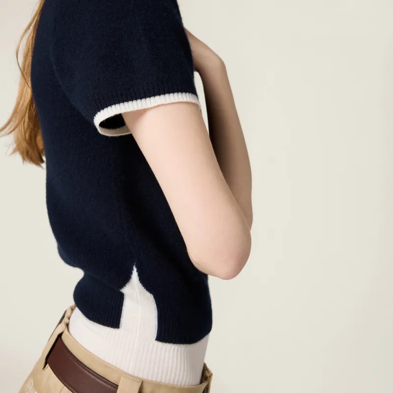MIU MIU Crew neck T shirt-3