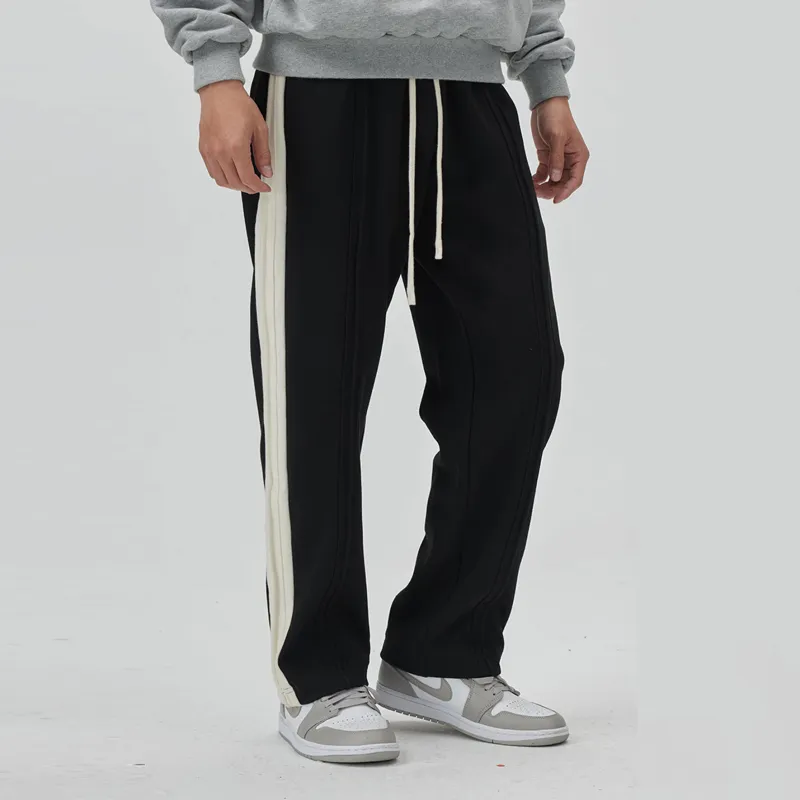 UFZ Casual Pants Men Black-3