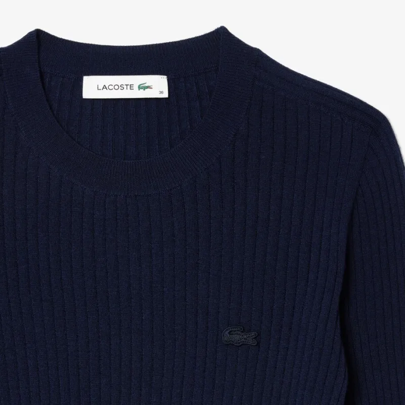 LACOSTE Ribbed Sweater-4