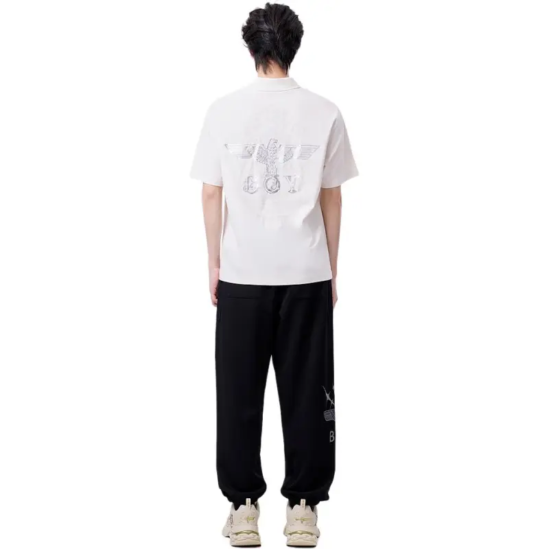 Boy London Polo Shirt Unisex Ecru-3