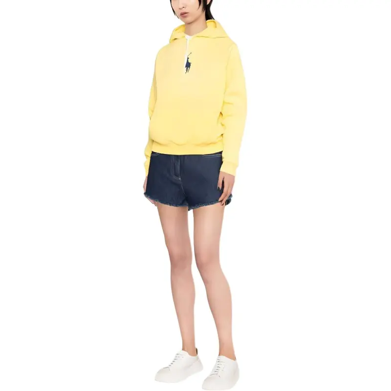 Polo Ralph Lauren SS23 Sweatshirt Women's Yellow-3