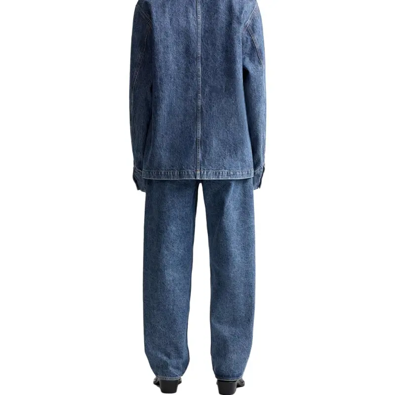 Studio Nicholson X ZARA Studio Nicholson Co brand Jeans Men Dark Blue-2