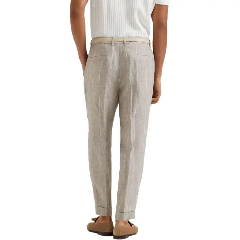 Brunello Cucinelli Striped Trousers-3