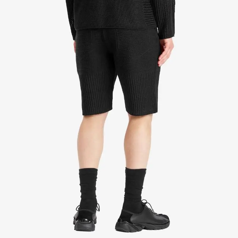 Homme Plissé Issey Miyake Casual Shorts Men's Black-4