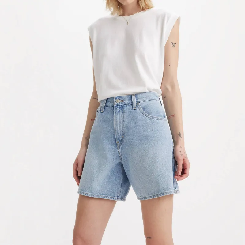 Levi's High rise Denim Shorts-5