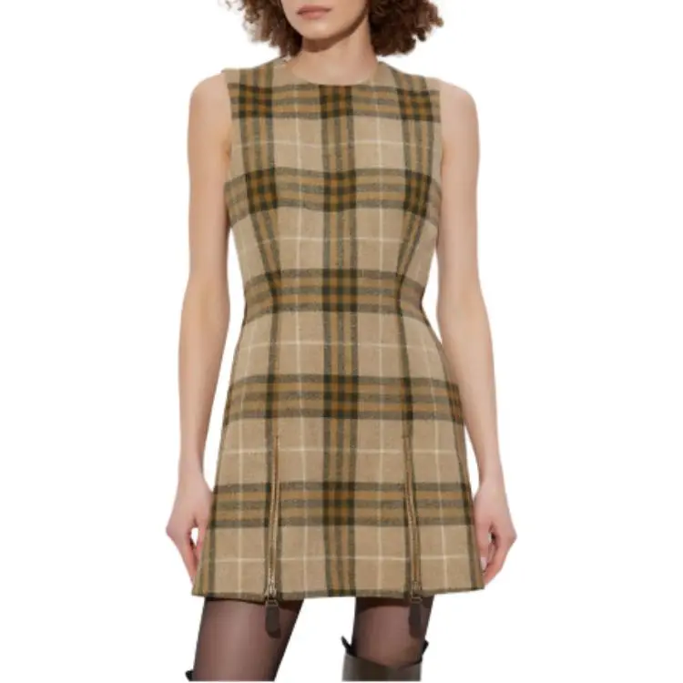 Burberry Checked Mini Dress-2