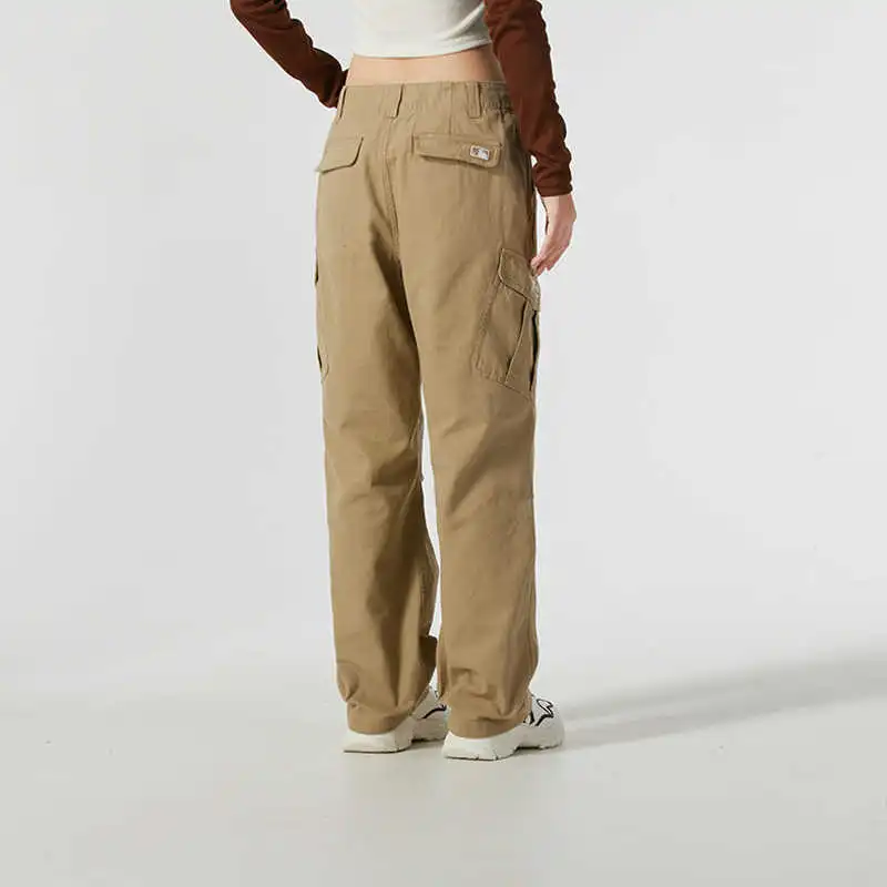 MLB New York Yankees Cargo Pants Unisex Dark Beige-3