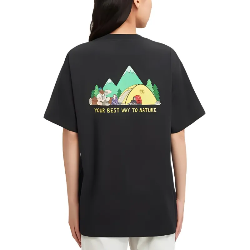 KOLON SPORT Jeon Hwangil Illustrator Collaboration T Shirt Unisex-3