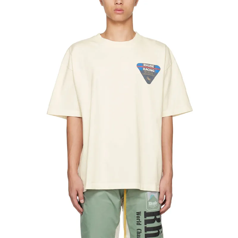 RHUDE Race Patch Tee-4