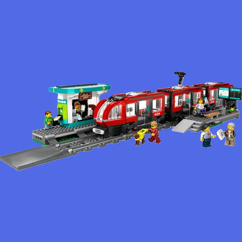 LEGO Downtown Streetcar And Station Building Blocks 60423-3