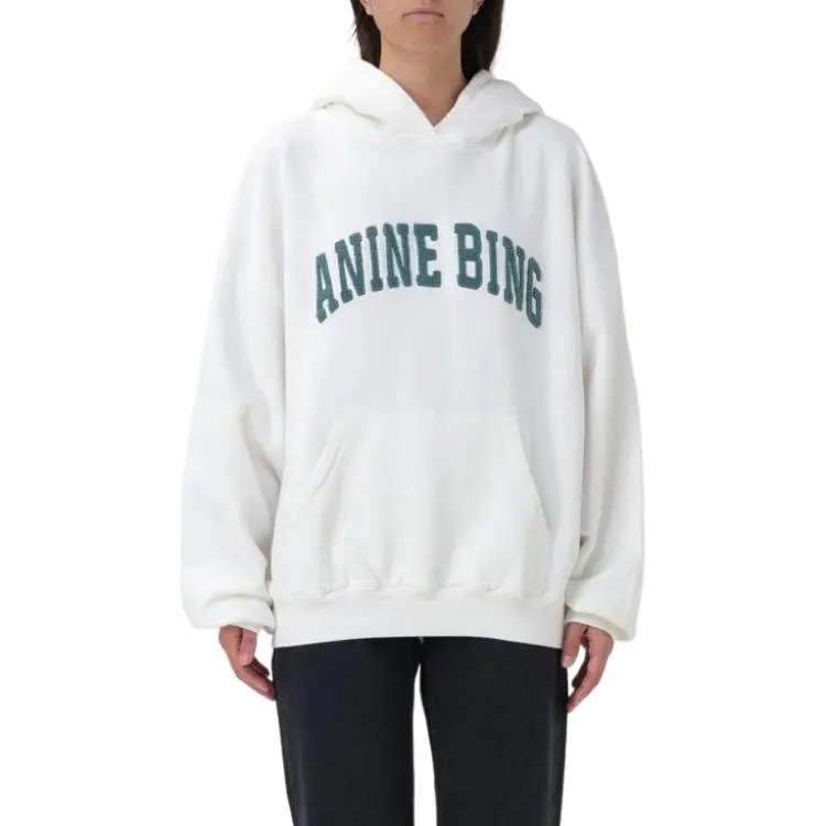 Anine Bing Harvey Organic-cotton Hoodie-3