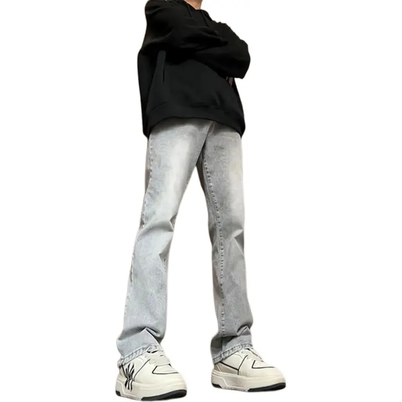 NHZN Jeans Unisex Gray-3