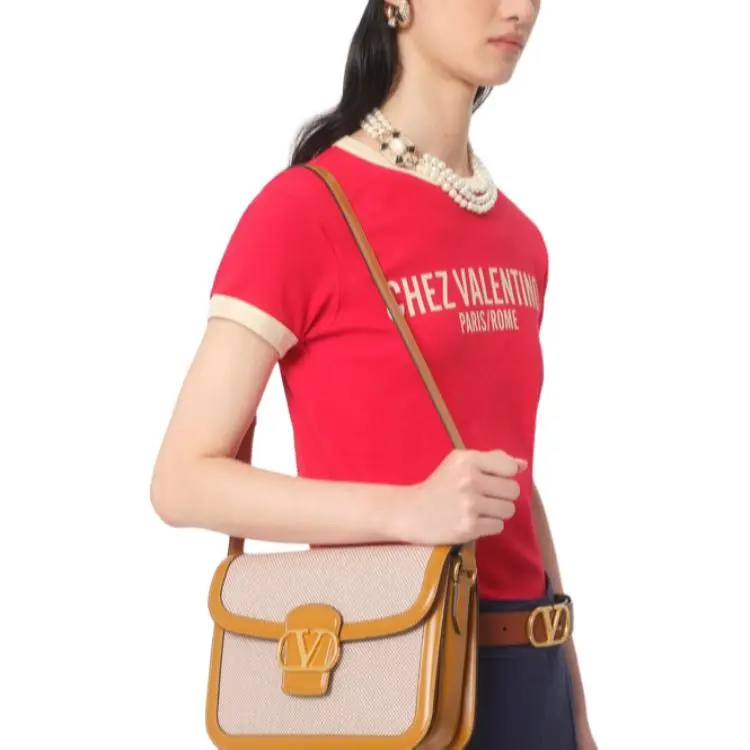 Valentino Chez Valentino Printed Crewneck T Shirt-4