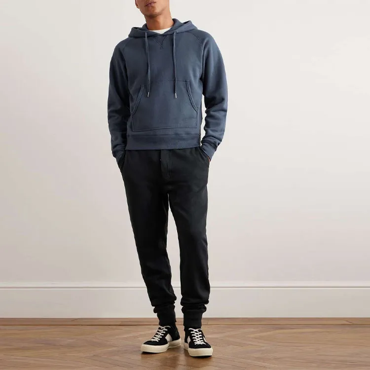 TOM FORD Cotton Drawstring Hoodie-1