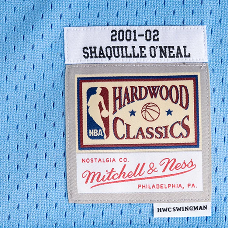 Mitchell Ness 2001/02 Shaquille O'Neal Los Angeles Lakers Authentic Player Jersey-2