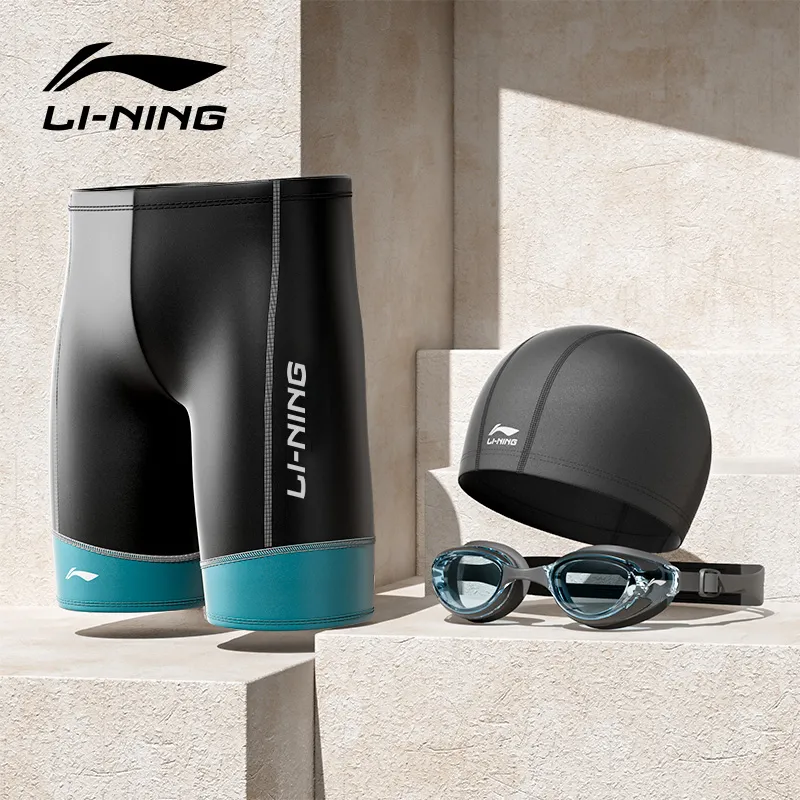 LiNing Swimming Sets Polyester, Elastane Men's-1