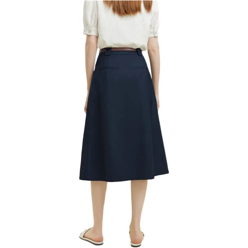FANSILANEN Casual Long Skirt Women's-1