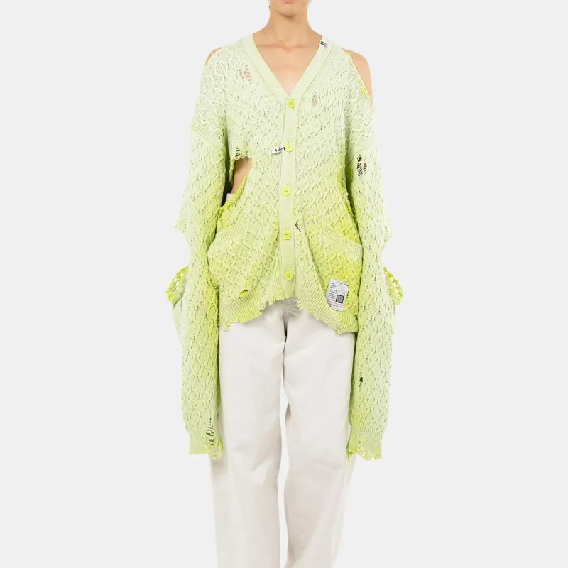 Maison Mihara Yasuhiro SS25 Knitwear Women's Yellow-2