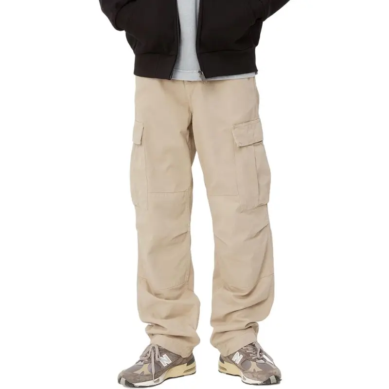 Carhartt WIP Logo Patch Straight Leg Cargo Pants-3