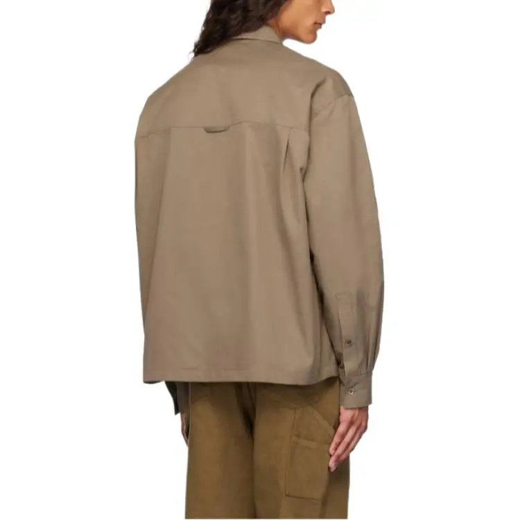 Le 17 Septembre Shirt Men's Brown-1