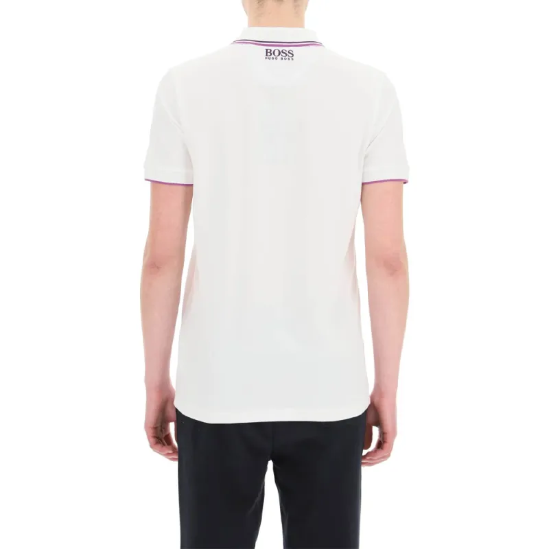HUGO BOSS Polo Shirts Men White-3