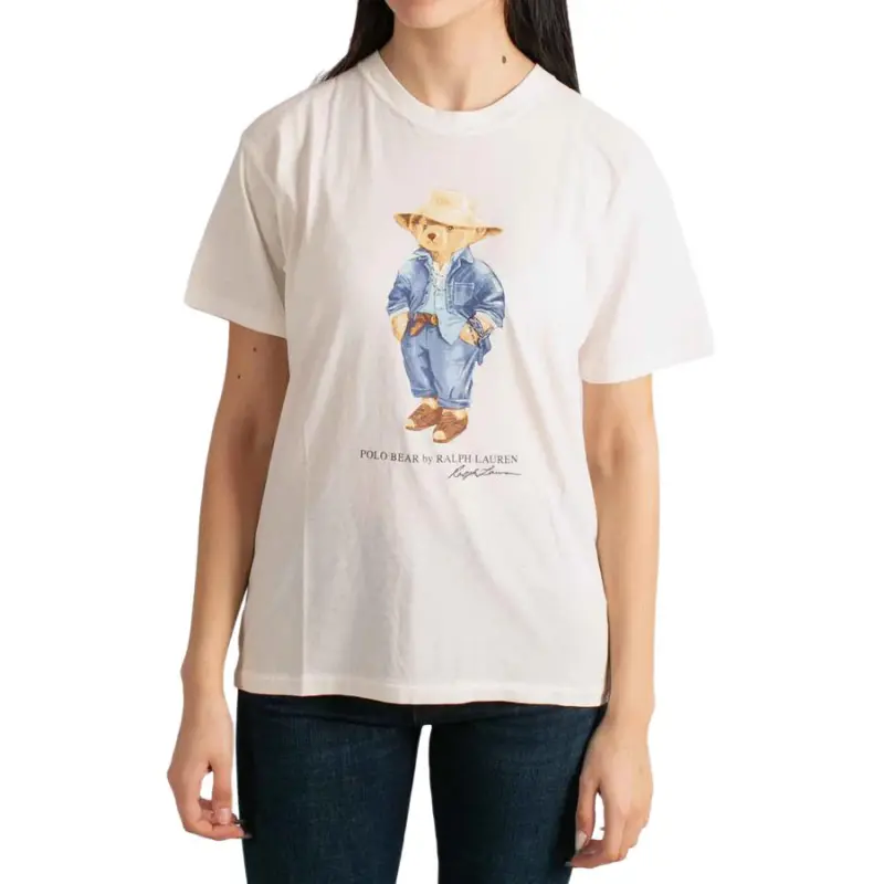 Polo Ralph Lauren Polo Bear Printed T Shirt-2