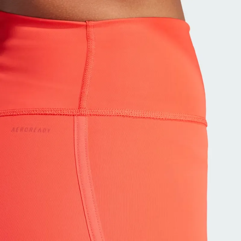 Adidas Free Shipping With AdiClub Optime Mesh Full Length Leggings-4