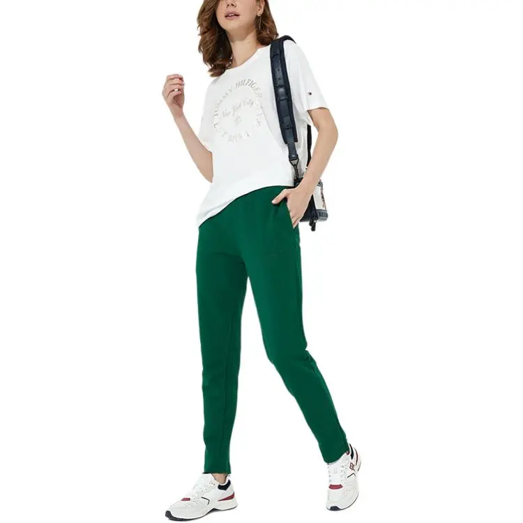 Tommy Hilfiger Logo embroidery Cotton Sweatpants-2