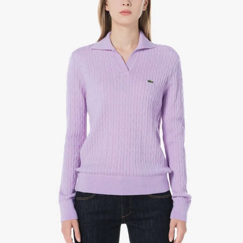LACOSTE Sweaters Women's Purple-2
