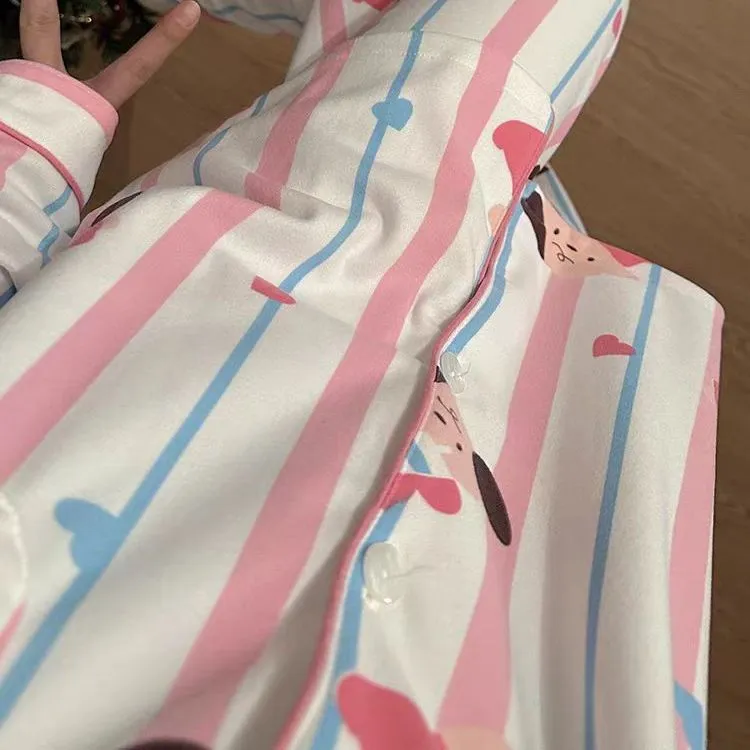 WANANNI Pajama Set Women's Pink-5