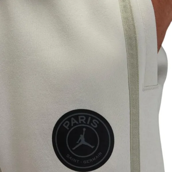 Jordan X PSG Co branded Edition Knitted Sweatpants Men Light Beige-3