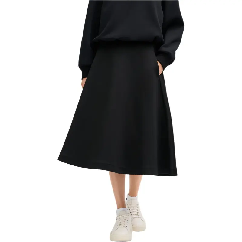 FILA Casual Long Skirts Women's Jet Black-2