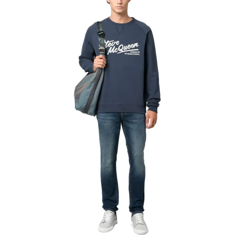BARBOUR Sweatshirts Men Blue-1