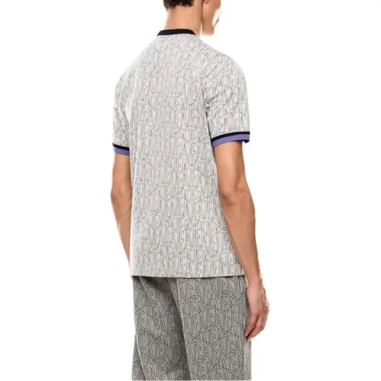 EMPORIO ARMANI EA7 SS25 T Shirt Men's Milk White-3