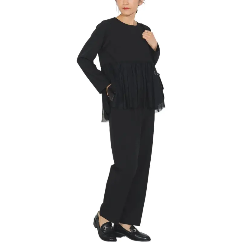Beams Casual Suit Women's Black-3