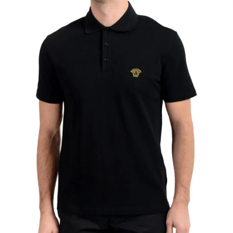 VERSACE Cotton Polo Shirt-2