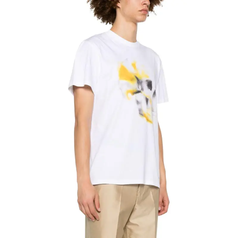 Alexander McQueen Punk Skull Crewneck T Shirt-4