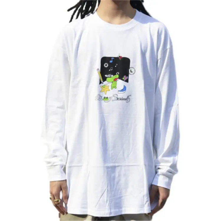 Vans X FROG T Shirts Men White-2