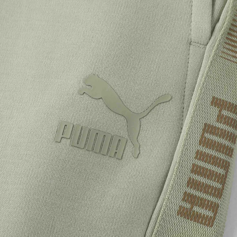 PUMA CLASSICS M FOR MELODY SWEATPANTS DK Knitted Sweatpants Unisex Moss Green-3
