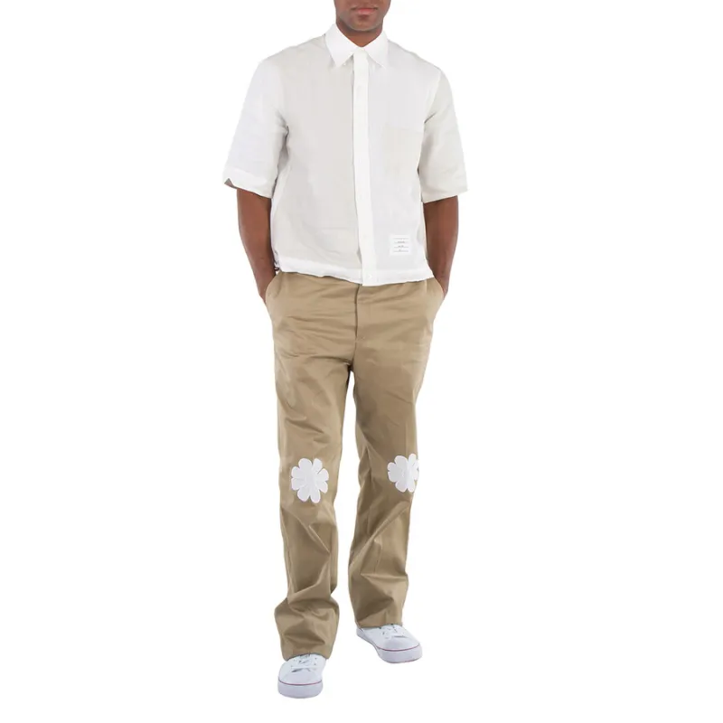 THOM BROWNE· Casual Pants Men's Khaki-1