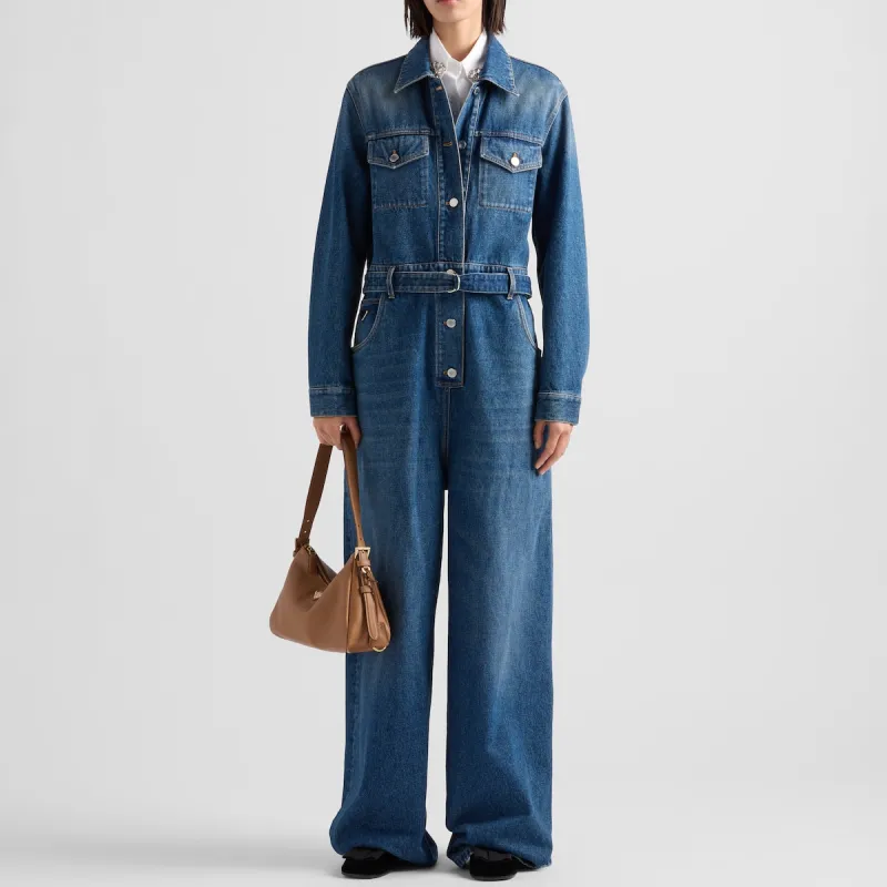 PRADA Denim Jumpsuit-1