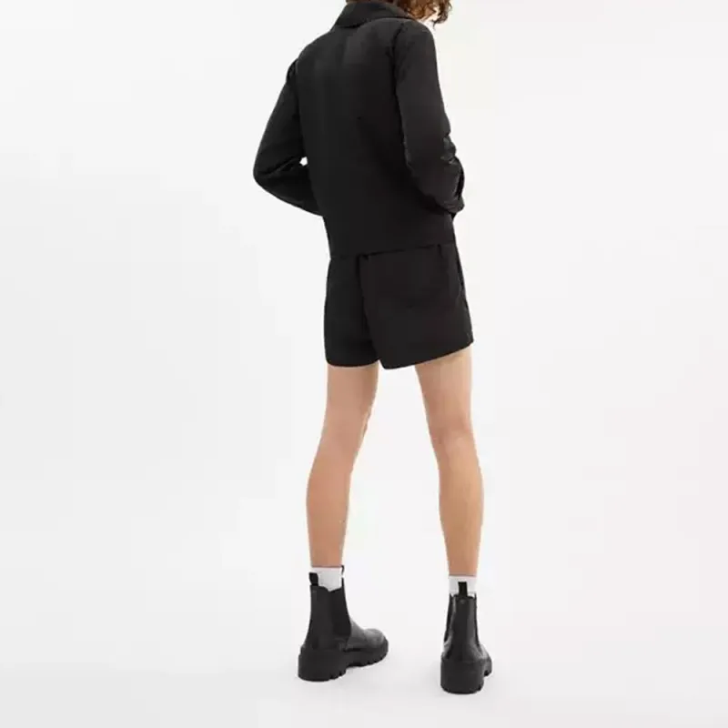 COACH SS25 Casual Shorts Unisex Black-2