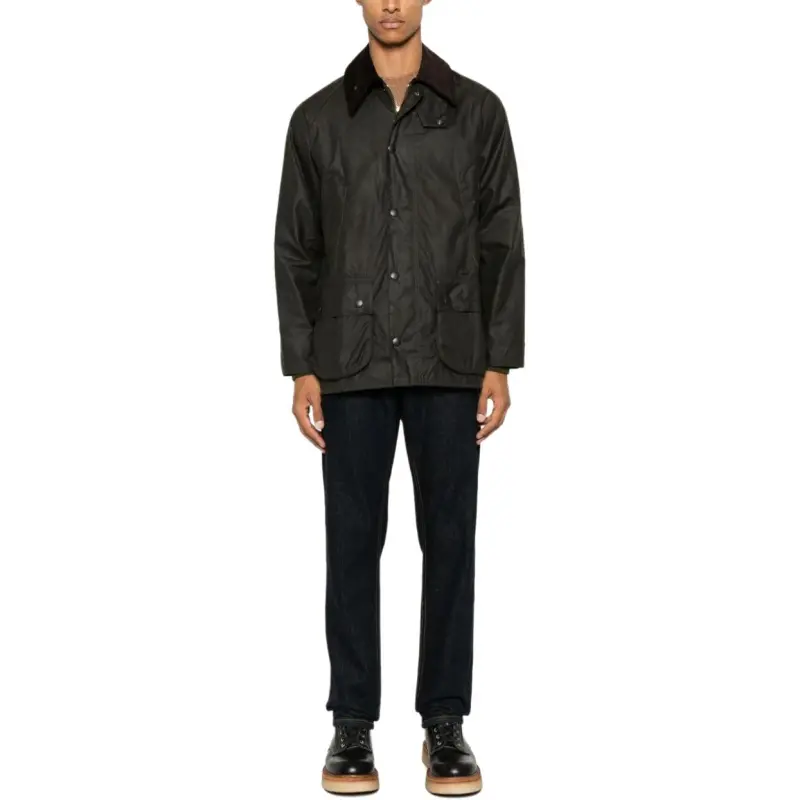 BARBOUR Bedale Waxed Jacket-2