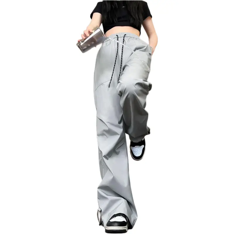 BEAR UNION Casual Pants Unisex Black-12