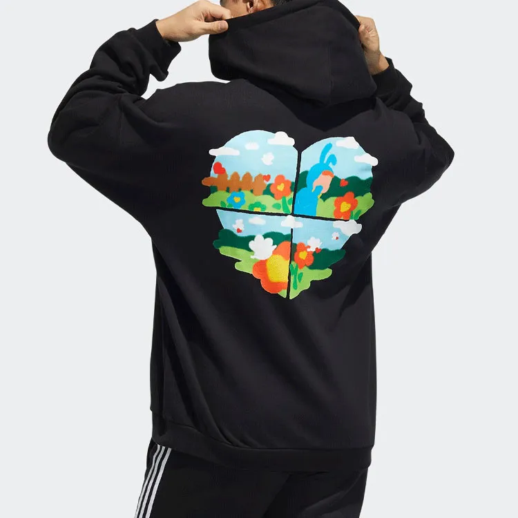 Melting Sadness X Adidas Originals Sweatshirts Men Black-2