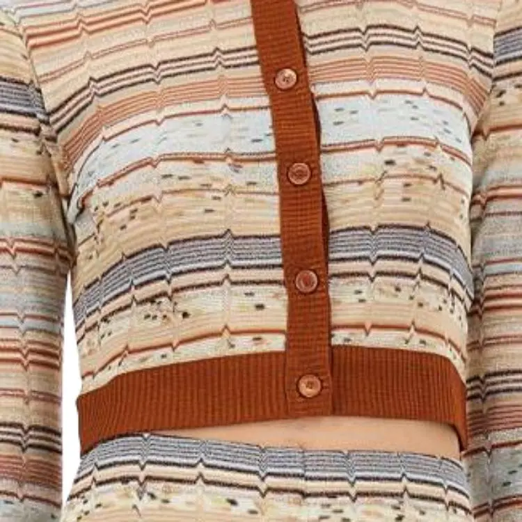 MISSONI Lurex Detail Knitted Cardigan-4