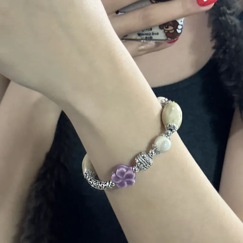 Mù Shàng Yún Yě Ceramic Bracelets Women's-2